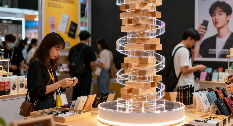 acrylic tumbling tower game